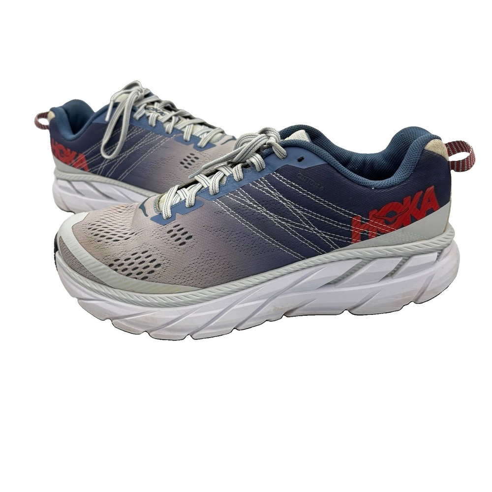 Hoka One One Clifton 6 Plein Air Moonlight Blue Sneakers Womens 9D running